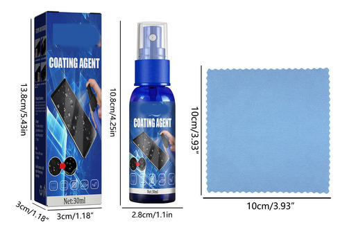 Spray Protector Oleofóbico Para Teléfonos, Cámaras Y Tableta