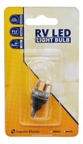 Boat And Rv Led Light Bulb - 15led 10-30v 320 Lumens 2.8 Ccb