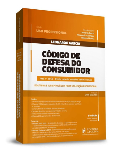 Codigo De Defesa Do Consumidor Uso Profissional 2ª Ed.2020