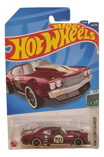 Hot Wheels N° 46 '70 Chevy Chevelle 3/5 Hw Contoured - Mdq