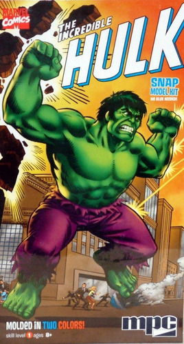 Increible  Hulk  Para Armar Snap Kit 1/8 Mpc Marvel