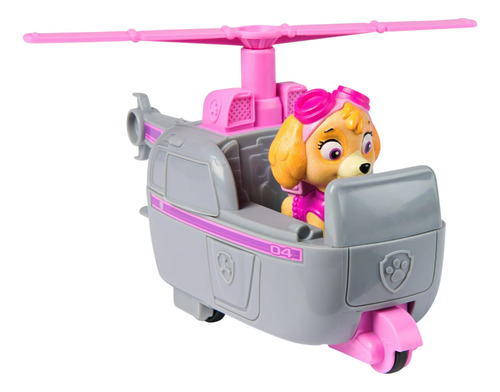 Paw Patrol Vehículo Con Personaje 16 Cm Skye