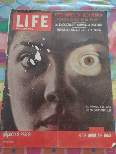 Revista Life Hipnosis Y La Cura De Dolencias 4 Abril 1960 W