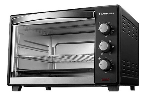 Horno de mesa eléctrico Daihatsu DH-85CE 70L negro 220V