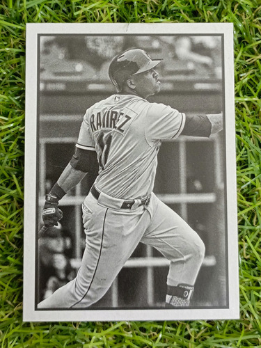 Cv José Ramírez 2019 Bowman Heritage Topps 1953 Monochrome