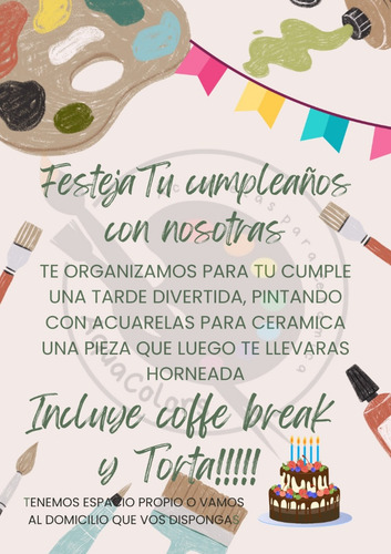 Jornada Creativa De Acuarelas Y Cerámica