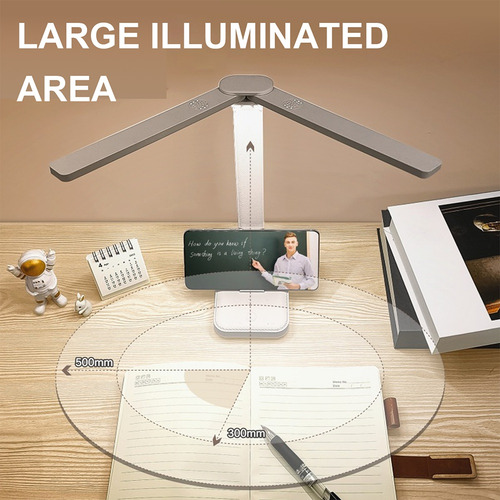 Lámpara De Escritorio Led De 3 Niveles, Luz Nocturna Táctil