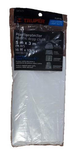 Nylon Protector Pintor, Pisos, Muebles 5x3 Mts - La