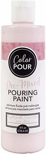 Pintura - American Crafts Color Pour Paint 8oz Light Pink