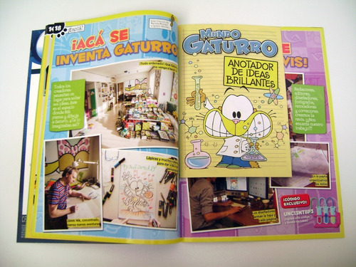Revista Mundo Gaturro 15 Inventos 2014 Impecable Ok Boedo (Usado)