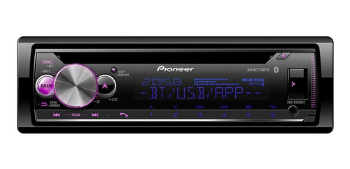Estéreo Bluetooth Auto Pioneer Color Deh-x5000bt Mixtrax Car