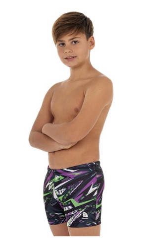 Malla Natacion Infantil Quickly Short Resistente Cloro Cke