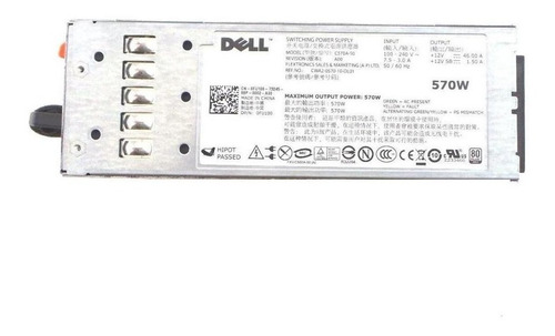Fuente Dell 0t327n De 570 Watt Para Poweredge R710 T610