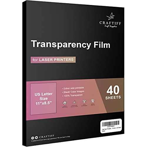Película De Transparencia Transparente Imprimible Ohp ...