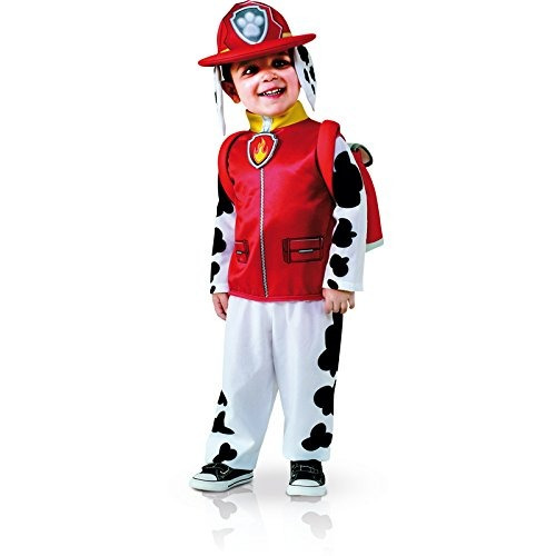Disfraz Niño Paw Patrulla Marshall Niño Rubie, Un Color, 3-4