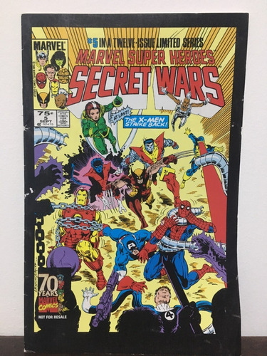 Secret Wars #5 Reimpresión Para 2-pack Marvel Universe