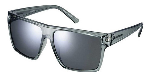 Lentes Gafas Ciclismo Shimano Square Color Del Armazón Gris Transparente