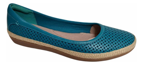 Zapatos (flats) Color Turquesa Clarks Talla 24mx Mod.152452