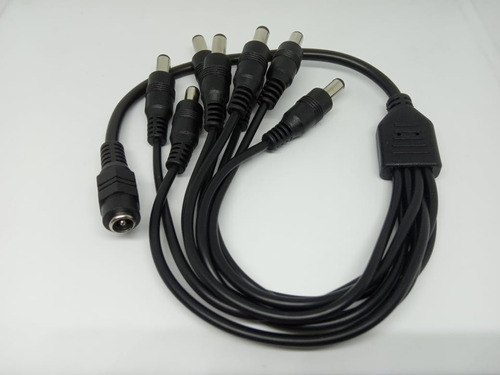 Pulpo Para 8 Cámaras Alimentación Corriente Cable Splitter