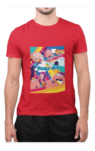 Polera Unisex Family Guy Padre Familia Poster Estampado