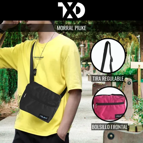 Morral bandolera hombre hotsell
