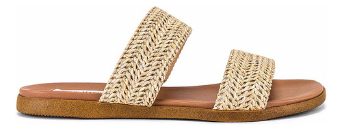 Steve Madden Dual Nat Raffia Sandalia Para Mujer