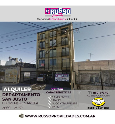 Departamento En Alquiler En San Justo