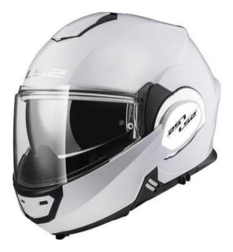 Capacete Ls2 Ff399 Valiant  Articulado Abertura 180° Robocop