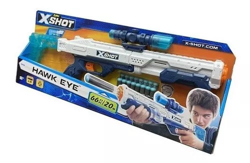 Pistola Escopeta X Shot Hawk Eye - Rifle De Juguete P/ Niños