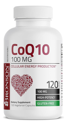 Coenzima Q10 Pura Salud Celular Antiox/cardio 100mg X120caps