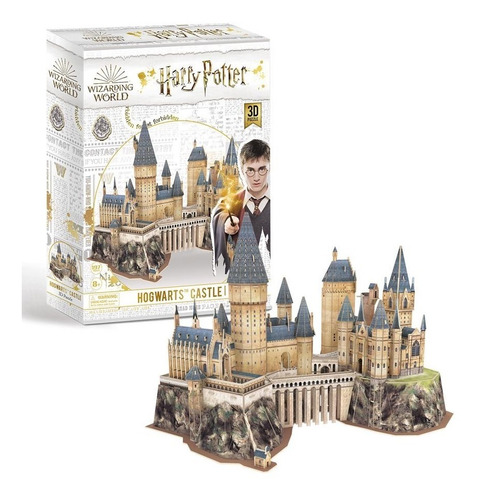 Puzzle 3D CubicFun Harry Potter Hogwarts castle DS1013h de 197 piezas