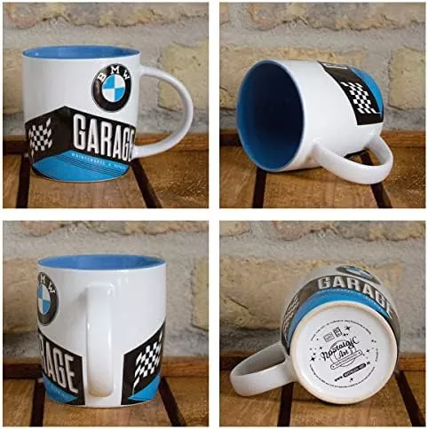 Nostalgic-art Retro Coffee Mug, Bmw ' Garage ' Idea De Regal