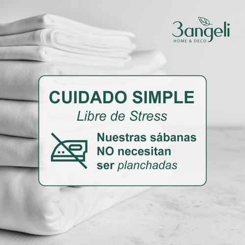 Imagen 5 de 10 de Sábanas De Lujo 1800 Hilos - King - Soft Touch - 3angeli