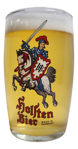 Vaso De Cerveza Holsten Bier Cata De Colección Importado Made In Germany (Usado)
