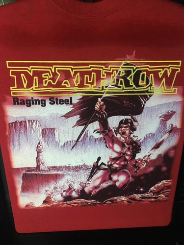 Deathrow - Raging Steel - Metal - Polera- Cyco Records