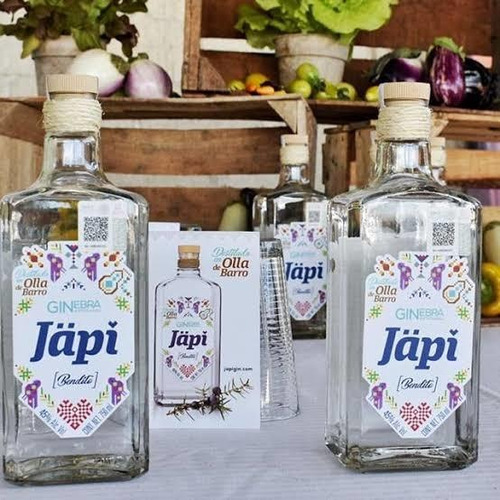 Ginebra Japi Mexicano Hidalgo 45° Artesanal Gin