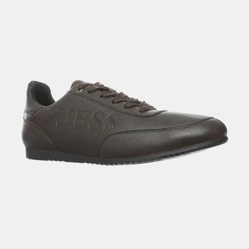 Tenis Guess Originales Hombre Casuales Cafe C modos Logo Env o