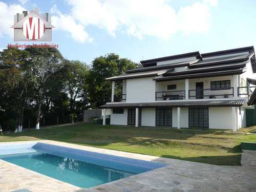 Imagem 1 de 30 de Chácara Maravilhosa, Com 4 Suítes, Pomar, Fino Acabamento, À Venda, 3000 M² Por R$ 790.000 - Zona Rural - Pinhalzinho/sp - Ch0269
