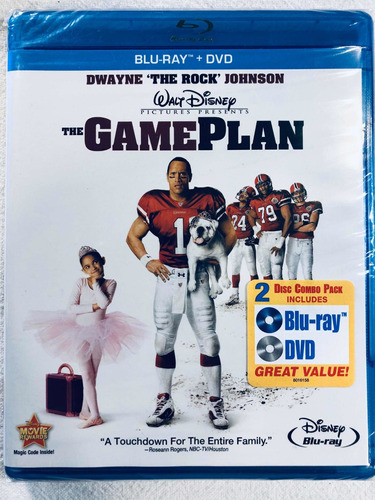 The Game Plan.- Blu Ray + Dvd