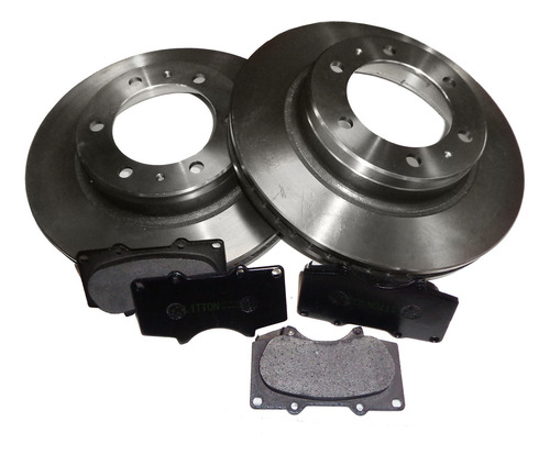 Kit De Discos Y Pastillas Para Toyota Hilux Sw4 3.0 Tdi 05/1