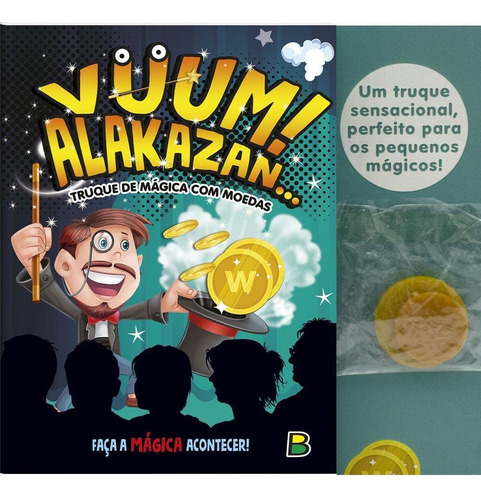 Livro Vuum! Alakazan...truque De Mágica Com Moedas
