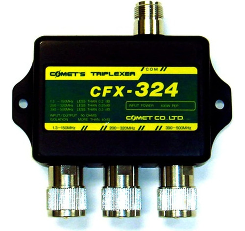 Cfx-324b Triplexor 1.3-150/200-320/390-500mhz Sin Cables So-