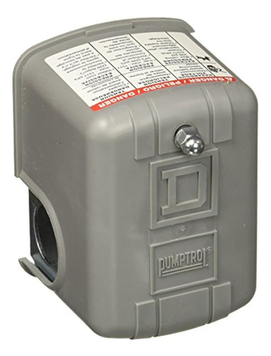 Square D 9013 Fsg2 3050 Pumptrol Interruptor De Presión De A