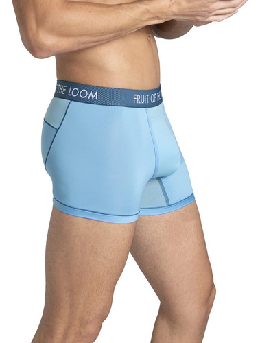 Pack 3 Boxer Lycra Hombre Fruit Of The Loom Trunk Talla M