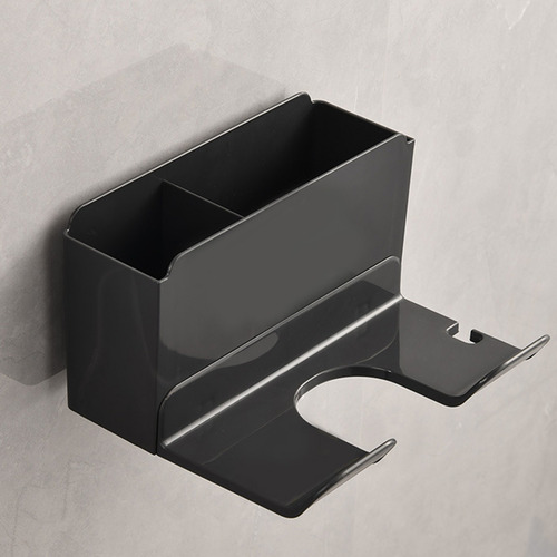 Soporte Para Secador De Pelo, Sin Perforaciones, Estante Par