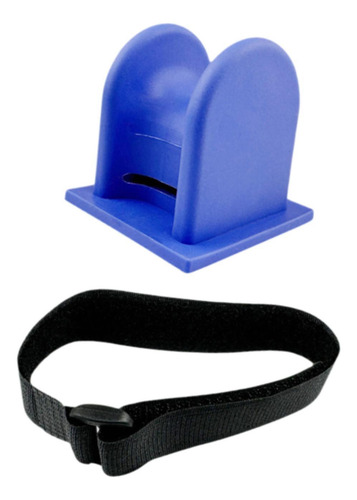 Soporte Para Caña De Pescar Con Clip En Un Azul Con Forma