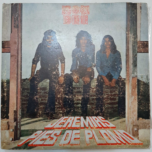 Vinilo Vox Dei Jeremias Pies De Plomo Rn2