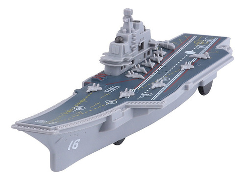 Kit De Juguete Modelo De Portaaviones Barco Acorazado