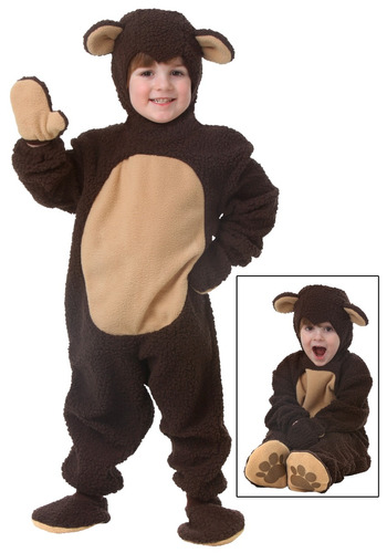 Disfraz Para Niño Oso Talla 4t Halloween