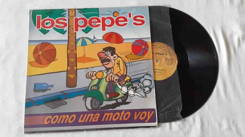 Los Pepe´s Como Una Moto Voy Maxi  1996 España Vinilo Lp